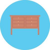 drawer vector illustration on a background.Premium quality symbols.vector icons for concept and graphic design.