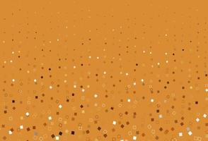 Light Orange vector background with rectangles.