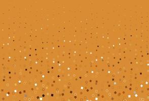 Light Orange vector background with rectangles.