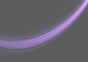 Glowing shiny lines effect vector background. Luminous white lines of speed. Light glowing effect. Light trail wave, fire path trace line and incandescence curve twirl.