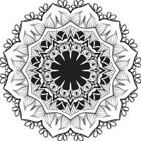 Stylish Mandala Pattern Design Illustration vector