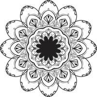 Stylish Mandala Pattern Design Illustration vector