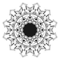 Stylish Mandala Pattern Design Illustration vector