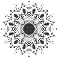 Stylish Mandala Pattern Design Illustration vector