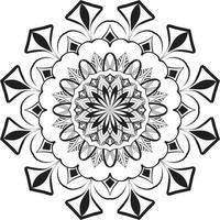 Stylish Mandala Pattern Design Illustration vector