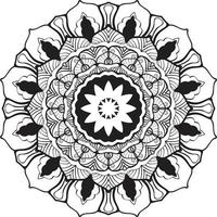 Stylish Mandala Pattern Design Illustration vector