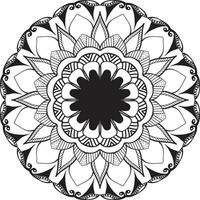 Stylish Mandala Pattern Design Illustration vector