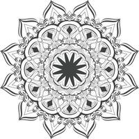 Stylish Mandala Pattern Design Illustration vector