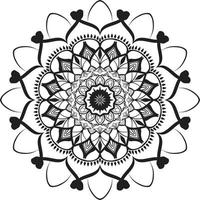 Stylish Mandala Pattern Design Illustration vector