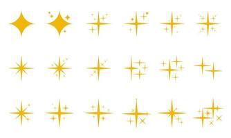 Digital lens flare collection set. vector illustration. eps 10.