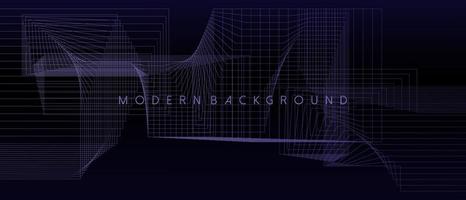Modern background abstract geometric and wavy lines design. Vector illustration