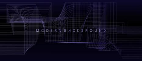 Modern background abstract geometric and wavy lines design. Vector illustration