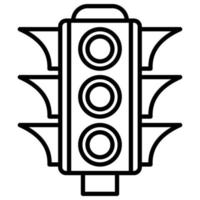 traffic lights as a vehicle road controller vector
