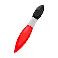 Paint brush  vector icon in flat style.paint brush on white background