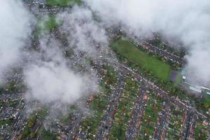 Most Beautiful Clouds and Sky over the London Luton City of England UK photo