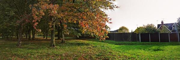 Most Beautiful View of British Public Park at England photo