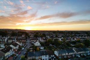 Best Aerial View of British City of England, Drone's Camera Footage photo