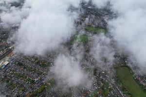 Most Beautiful Clouds and Sky over the London Luton City of England UK photo