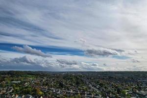 Best Aerial View of British City of England, Drone's Camera Footage photo