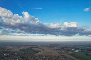 Most Beautiful Clouds and Sky over the London Luton City of England UK photo