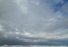 Most Beautiful Clouds and Sky over the London Luton City of England UK photo