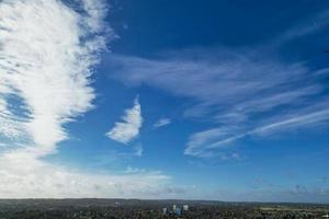 Best Aerial View of British City of England, Drone's Camera Footage photo