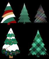Christmas  Tree Bundle vector