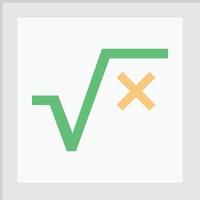 ilustración vectorial matemática en un fondo. símbolos de calidad premium. iconos vectoriales para concepto y diseño gráfico. vector