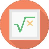 ilustración vectorial matemática en un fondo. símbolos de calidad premium. iconos vectoriales para concepto y diseño gráfico. vector