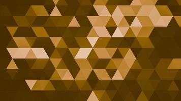 Gold polygonal pattern Abstract geometric background Triangular mosaic, perfect for website, mobile, app, advertisement, social media photo