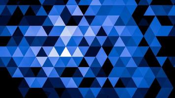 Dark Blue polygonal pattern Abstract geometric background Triangular mosaic, perfect for website, mobile, app, advertisement, social media photo