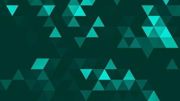 Green polygonal pattern Abstract geometric background Triangular mosaic, perfect for website, mobile, app, advertisement, social media photo