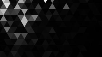 Black and white polygonal pattern Abstract geometric background Triangular mosaic, perfect for website, mobile, app, advertisement, social media photo