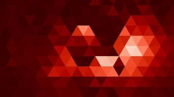 Red polygonal pattern Abstract geometric background Triangular mosaic, perfect for website, mobile, app, advertisement, social media photo