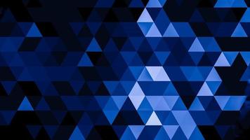 Dark Blue polygonal pattern Abstract geometric background Triangular mosaic, perfect for website, mobile, app, advertisement, social media photo