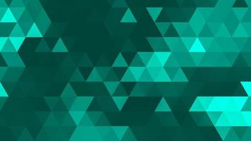 Green polygonal pattern Abstract geometric background Triangular mosaic, perfect for website, mobile, app, advertisement, social media photo