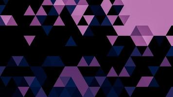 Blue pink polygonal pattern Abstract geometric background Triangular mosaic, perfect for website, mobile, app, advertisement, social media photo