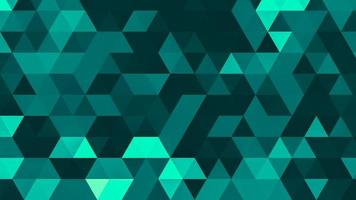 Green polygonal pattern Abstract geometric background Triangular mosaic, perfect for website, mobile, app, advertisement, social media photo