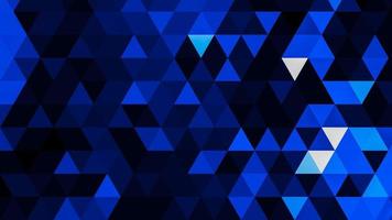 Dark Blue polygonal pattern Abstract geometric background Triangular mosaic, perfect for website, mobile, app, advertisement, social media photo