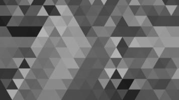 Black and white polygonal pattern Abstract geometric background Triangular mosaic, perfect for website, mobile, app, advertisement, social media photo