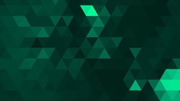 Green polygonal pattern Abstract geometric background Triangular mosaic, perfect for website, mobile, app, advertisement, social media photo