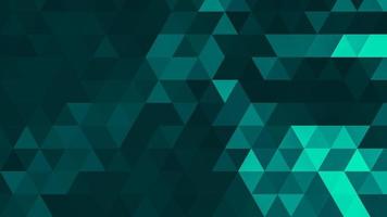 Green polygonal pattern Abstract geometric background Triangular mosaic, perfect for website, mobile, app, advertisement, social media photo