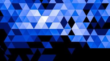 mosaico triangular de fondo geométrico abstracto de patrón poligonal azul oscuro, perfecto para sitio web, móvil, aplicación, publicidad, redes sociales foto