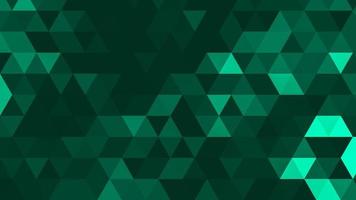 Green polygonal pattern Abstract geometric background Triangular mosaic, perfect for website, mobile, app, advertisement, social media photo