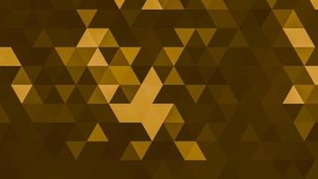 Gold polygonal pattern Abstract geometric background Triangular mosaic, perfect for website, mobile, app, advertisement, social media photo