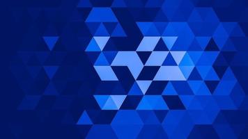 Dark Blue polygonal pattern Abstract geometric background Triangular mosaic, perfect for website, mobile, app, advertisement, social media photo