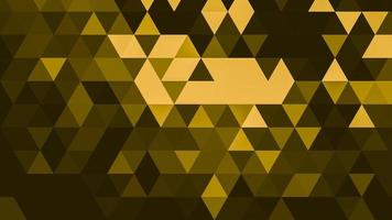 Gold polygonal pattern Abstract geometric background Triangular mosaic, perfect for website, mobile, app, advertisement, social media photo