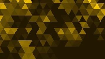 Gold polygonal pattern Abstract geometric background Triangular mosaic, perfect for website, mobile, app, advertisement, social media photo