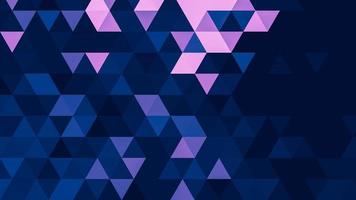 Blue pink polygonal pattern Abstract geometric background Triangular mosaic, perfect for website, mobile, app, advertisement, social media photo