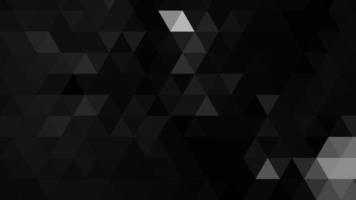 Black and white polygonal pattern Abstract geometric background Triangular mosaic, perfect for website, mobile, app, advertisement, social media photo